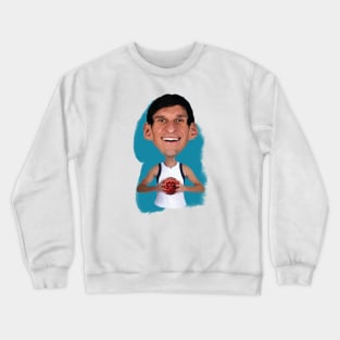 Caricature of Boban Marjanovic Crewneck Sweatshirt